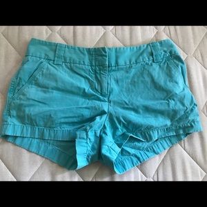EUC J. Crew Blue Broken In Twill Chino Shorts